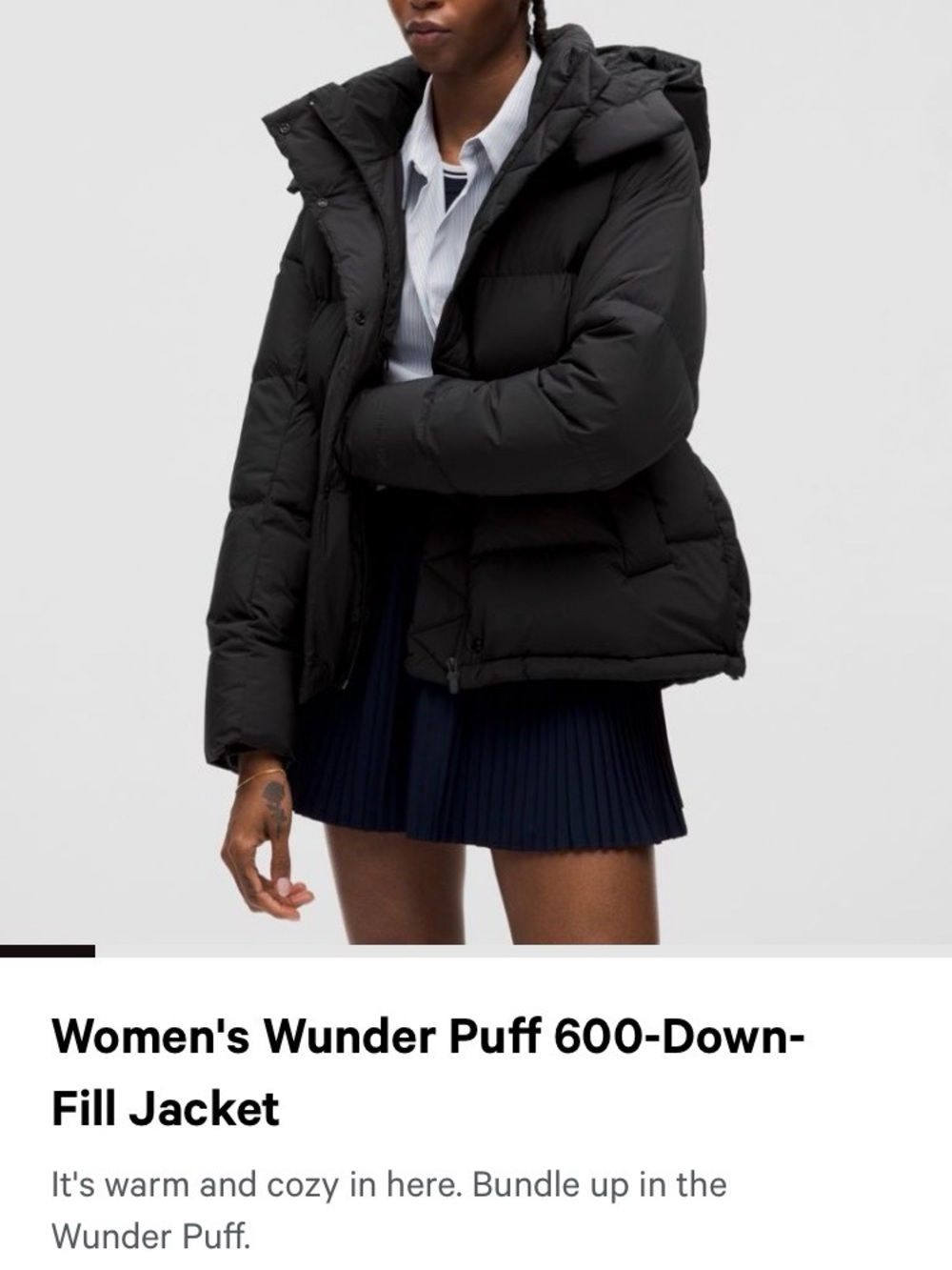 Lululemon Wunder Puff Jacket
